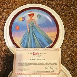 High fashion barbie plate collector